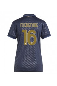 Juventus Weston McKennie #16 Fotballdrakt Tredje Klær Dame 2024-25 Korte ermer
